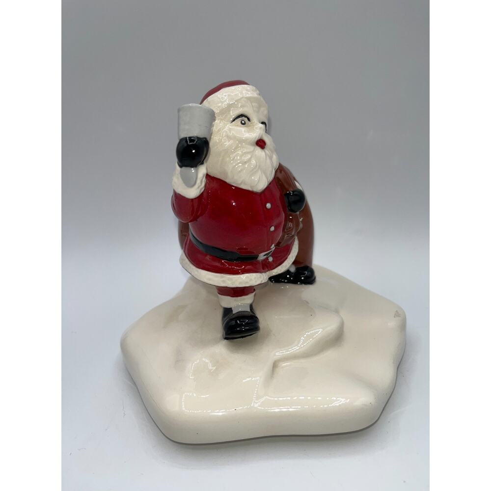 Vintage Japan Replacement Santa Claus Cookie Jar (LID ONLY) Replacement Top - Picture 4 of 16
